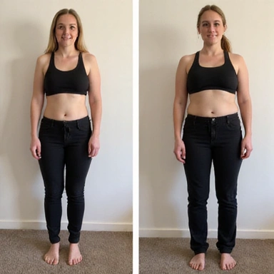 Persona antes del programa de NutriVida Sana